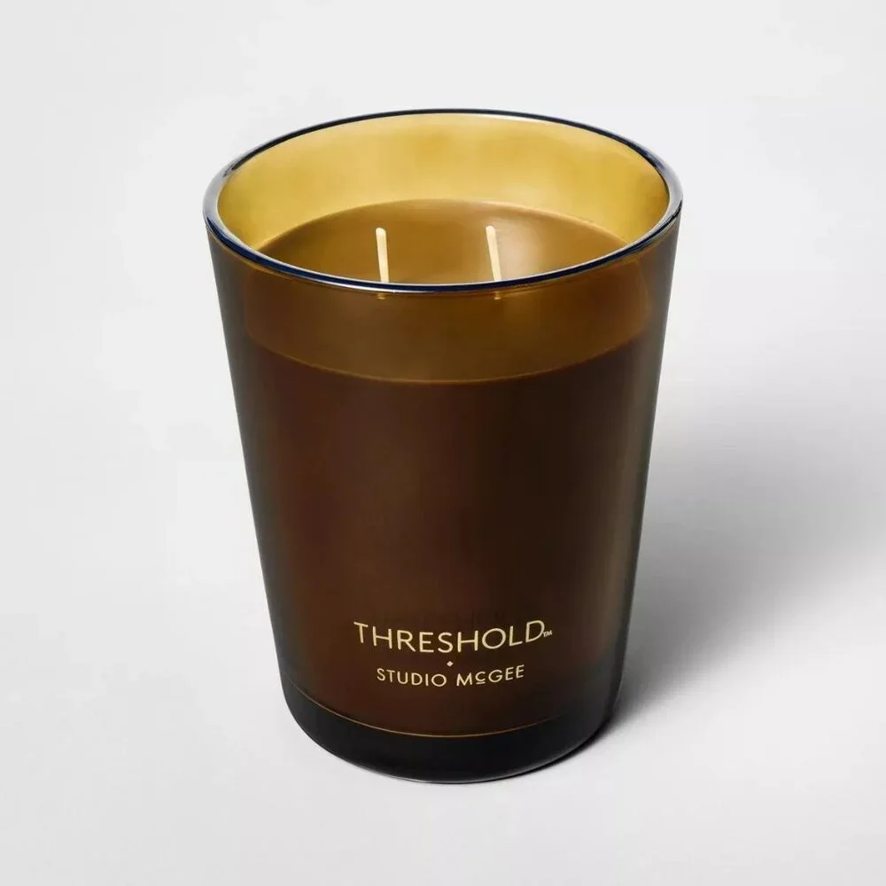 20oz Sunflower & Ivy‎ 2-Wick Glass Candle – Threshold Studio McGee, Target 2025